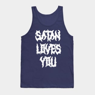 SATAN LOVES YOU Tank Top